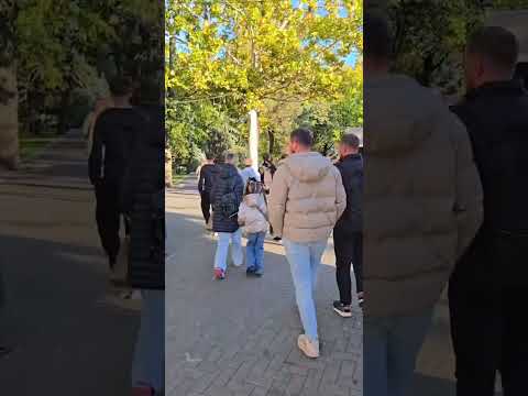 Видео: Вечерняя репетиция к завтрашнему Дню города.13.10.25.