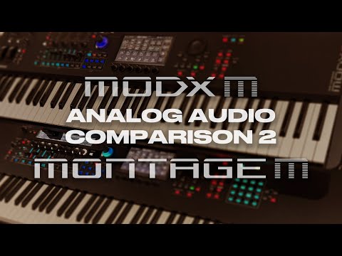 Видео: Yamaha MODX M против MONTAGE M — сравнение аналогового звука: звуки из Live Set 2 — лучшее из MOD...