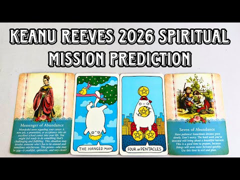Видео: Предсказание Таро Киану Ривза на 2026 год | Его духовная миссия и будущая энергия