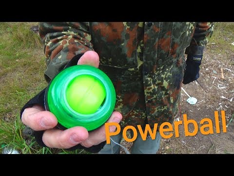 Видео: кистевой тренажер PowerBall