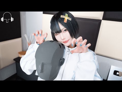 Видео: 【Шираюки】Постукивание по ногтям/шептание【ASMR / 4K】