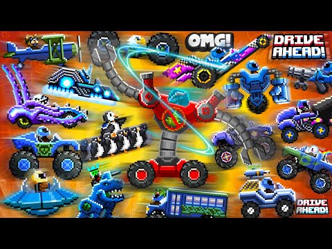 Видео: КРАМПУС ПРОТИВ всех ЛЕГЕНДАРОК! DRIVE AHEAD *ПОЕЗДКА*