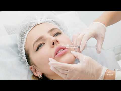 Видео: Увеличение губ (работает ученица) - как увеличивать губы (препарат Princess Volume)