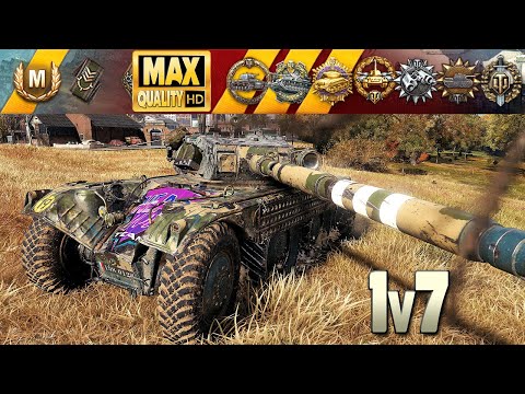 Видео: EBR 105: Отличное сольное выступление - World of Tanks