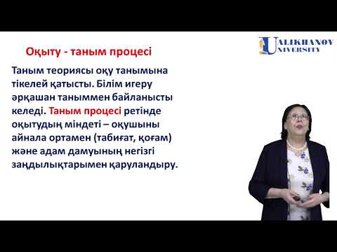 Видео: 13 дәріс  Дидактика туралы түсінік  Оқыту процесінің мәні мен құрылымы