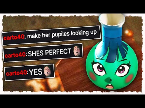 Видео: Я сделал идеальную аниме-жену (из глины)