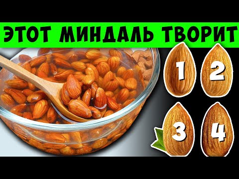 Видео: Замочи всего 4 Миндаля на ночь и Удивительные вещи Произойдут с твоим Телом