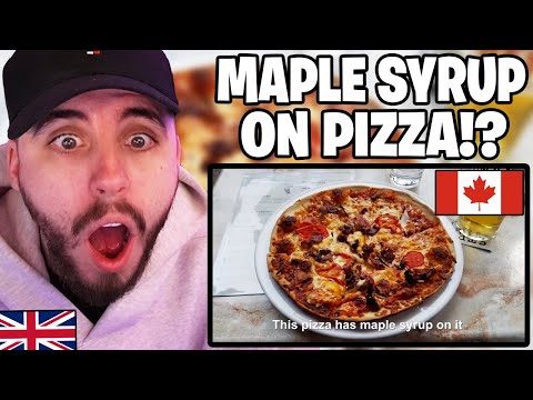 Видео: Реакция британца на канадскую еду, которую вам стоит попробовать!