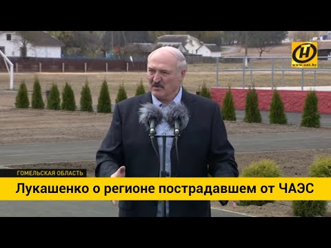 Видео: Лукашенко в Наровле: пришло время активно осваивать этот край