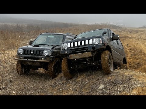 Видео: Дорога на Мыс Табизина Suzuki Jimny JB23W