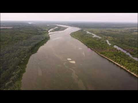 Видео: Елатьма, Рязанская область. Панорама с севера Елатьмы