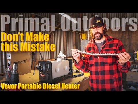 Видео: Портативный дизельный обогреватель Vevor — не совершайте эту ошибку😖