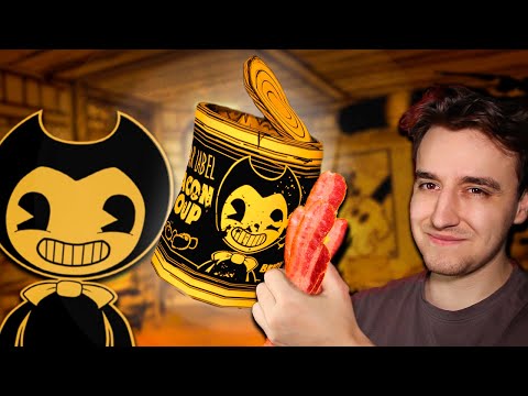 Видео: Суп в банке из Bendy and the ink Machine
