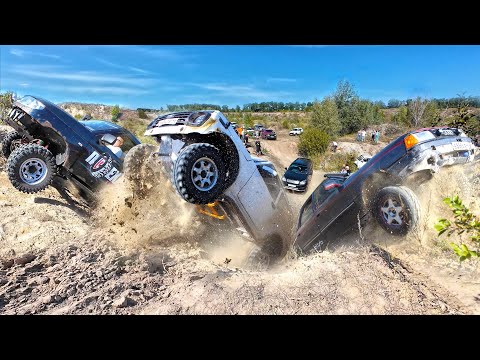 Видео: ЗАЕДЬ НА ГОРУ ИЛИ ПЕРЕВЕРНИСЬ! ДОЛБЯТ НА ВСЕ БАБКИ! AUDI, TOYOTA PRADO, NISSAN, ,TANK, УАЗ, НИВА!