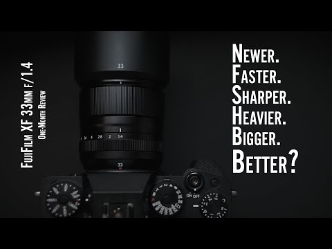 Видео: Fujifilm XF 33mm f/1.4 — обзор за месяц — моя новая норма?
