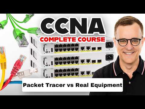 Видео: Реальное оборудование против Packet Tracer (БЕСПЛАТНЫЙ курс CCNA 200-301 2025)