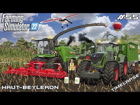 Видео: УБОРКА КУКУРУЗНОГО СИЛОСА с MrsTheCamPeR | Животные на О-Бейлероне | Farming Simulator 22 | Эпизо...