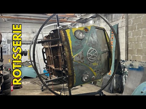 Видео: Самодельный гриль VW SPLIT BUS — Глория выходит на ринг