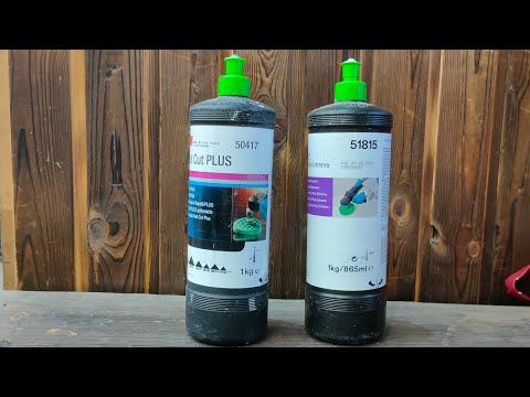 Видео: Сравнение 2х паст 3m 50417  и 51815 Детейлинг Тольятти. GRpro_detailing