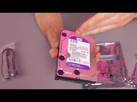 Видео: Жесткий диск Western Digital Purple 3 Tb из Китая. Для архива и видеонаблюдения WD