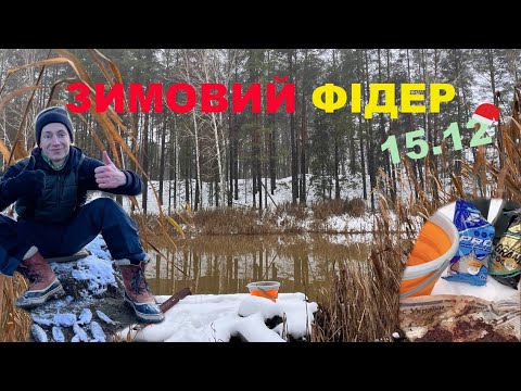 Видео: ЗИМОВИЙ ФІДЕР🇺🇦 КИЇВ🔥РИБАЛКА НЕДИВЛЯЧИСЬ НІНАЩО