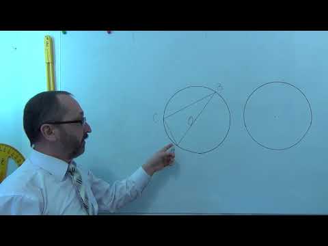 Видео: g080803 Центральні і вписані кути Внутрішній кут спирається на діаметр - 8 клас