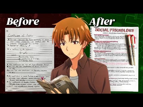 Видео: Как делать заметки, как лучший студент