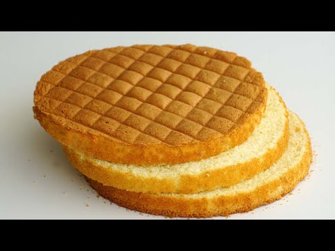 Видео: Ванильный бисквит на сливочном масле , вкус как в детстве.