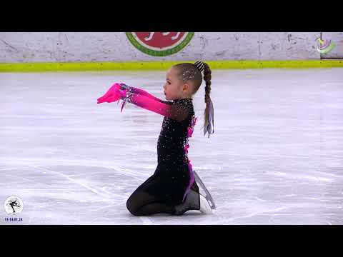 Видео: Миллер Агата. Рождественские встречи Казань 13 01 24. Юный фигурист