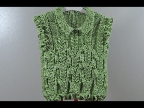 Видео: ЖИЛЕТ с косами для девочки