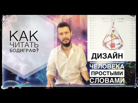 Видео: Как читать бодиграф? Дизайн Человека простыми словами для начинающих