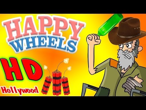 Видео: Как БОМЖ К Успеху Шел! Hollywood HD (Happy Wheels) #12