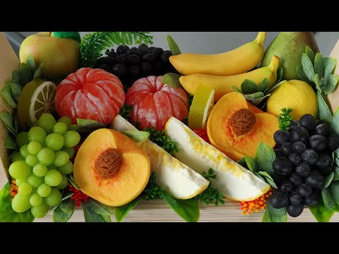 Видео: Фруктовая композиция из мыла