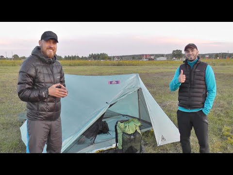 Видео: Про снарягу и еду + в гостях у легкоходов, про палатки и легкоходные рюкзаки. Слет ч.2