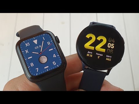 Видео: Apple Watch 5 vs Galaxy Watch Active 2: выбор очевиден!