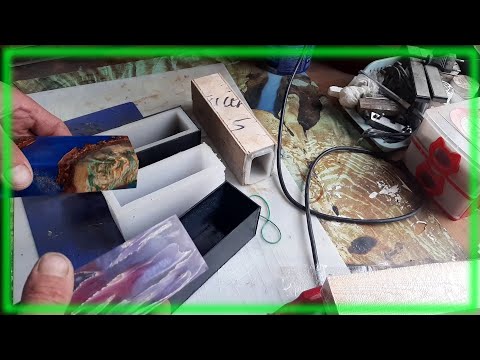 Видео: Формы для заливки рукоятей ножей из строительного силикона