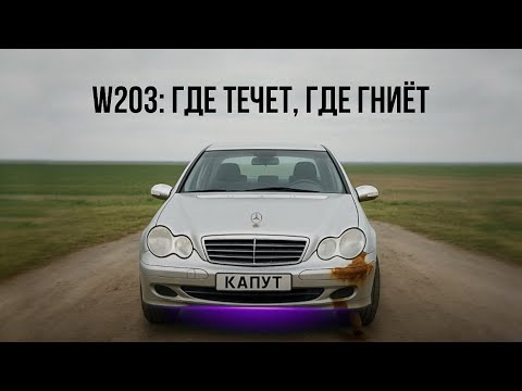 Видео: БУ MERCEDES W203! На что обращать внимание при покупке?