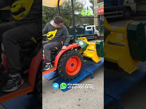Видео: Мини-трактор дизельный ZimAni B2741 может работать с любым навесным #трактор #минитрактор #farming