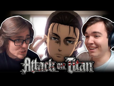 Видео: ЭРЕН ПОЯВИЛСЯ 😲 Атака Титанов | 4 Сезон 13-14 Серия | Реакция