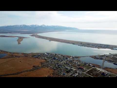 Видео: Усть-Камчатск с коптера. поселок