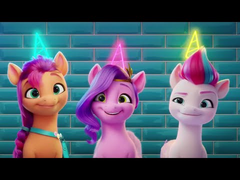 Видео: Новые ПОНИ - Fit Right In (песня, русский дубляж, My Little Pony G5 2021: A New Generation)