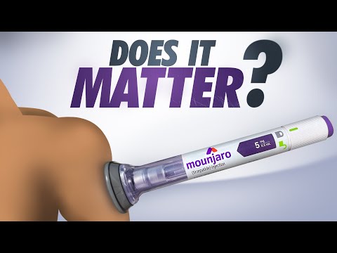 Видео: Куда делать инъекцию GLP-1 для МАКСИМАЛЬНОГО снижения веса | Анализ данных