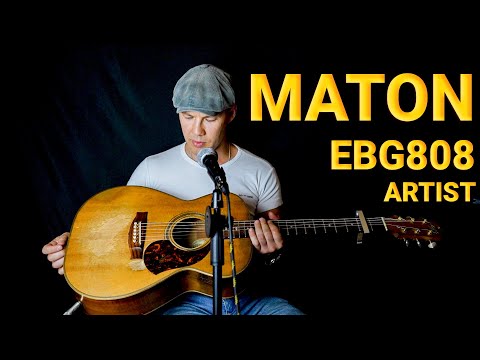 Видео: История моей гитары Maton EBG808 Artist // Струны Ernie Ball, джипси-гитара Александра Даева