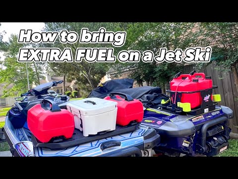 Видео: Как заправить гидроцикл Sea-Doo Yamaha дополнительным топливом