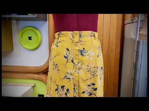 Видео: Превращаю платье в красивую юбку для моей клиентки!