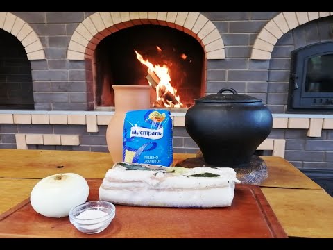 Видео: Каша пшенная с салом (как в детстве)