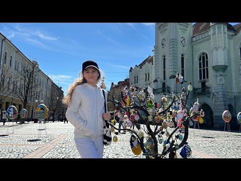 Видео: ЗАКАРПАТТЯ🥰СКОРО ПАСХА🥰АТМОСФЕРА В МУКАЧЕВО💕ВЕСЕЛКА🌈29.03.2024