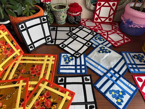 Видео: Красивый столовый набор салфеток для вашего стола