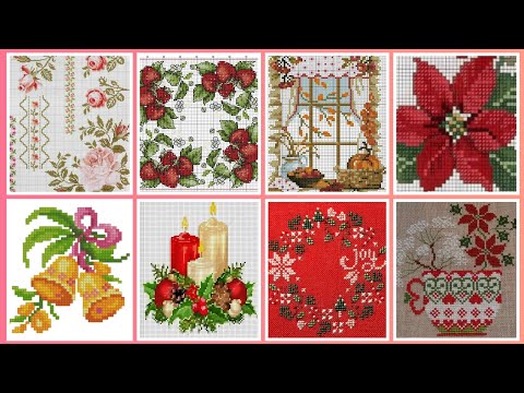 Видео: #1 Потрясающие и элегантные схемы для вышивки крестом/Идеи дизайна вышивки чарсути. Ручная вышивка.