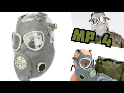 Видео: Противогаз MP-4 / Gas mask MP-4
